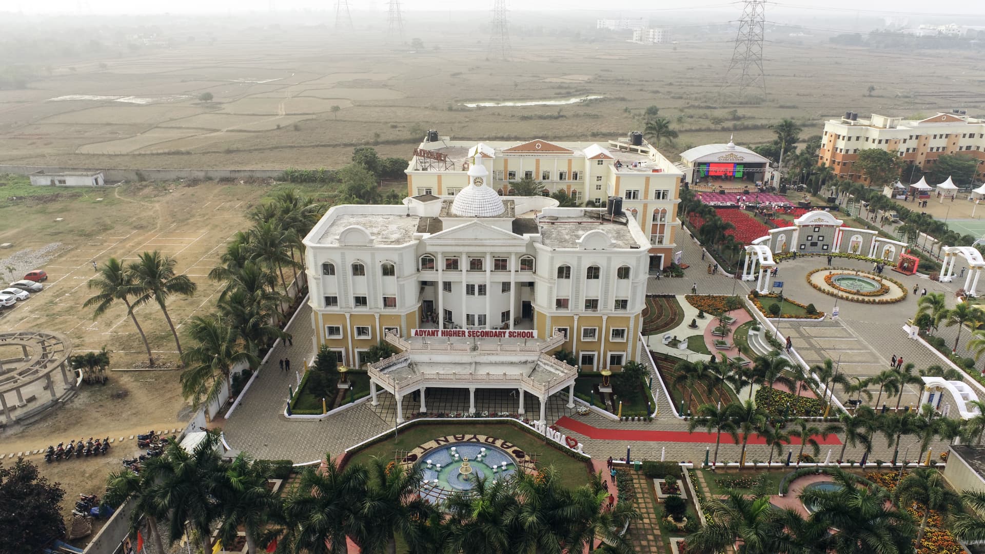 Campus View at Adyant Higher Secondary School